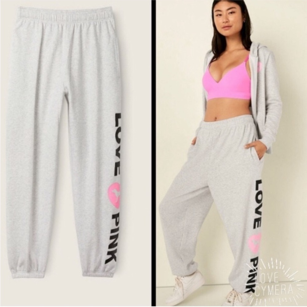 LOVE PINK ORIGINALS Hoodie and Sweatpants Set Glitter and bling sequins
